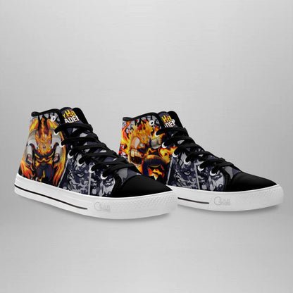 Endeavor High Top Shoes Custom Anime Sneakers