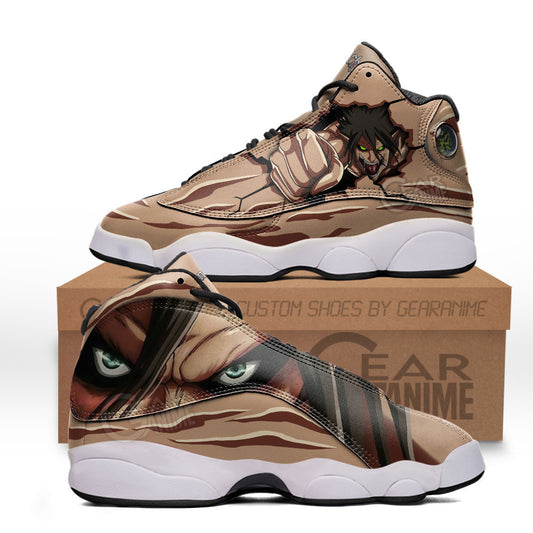 Eren Titan J13 Sneakers Shingeki Shoes