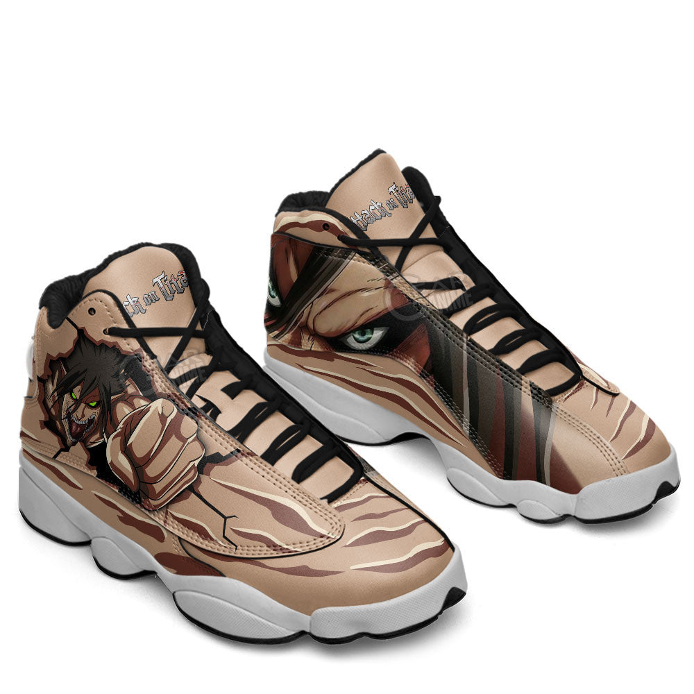 Eren Titan J13 Sneakers Shingeki Shoes