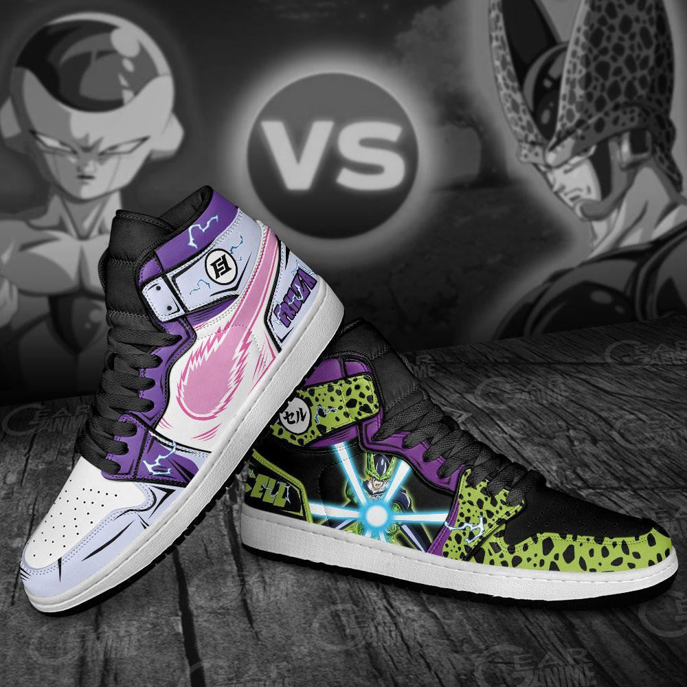 Frieza And Perfect Cell J1 Sneakers Anime MN01