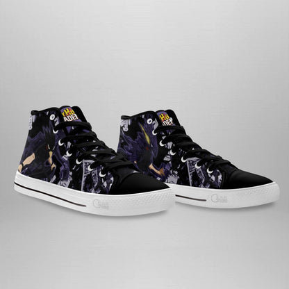 Fumikage Tokoyami High Top Shoes Custom Anime Sneakers