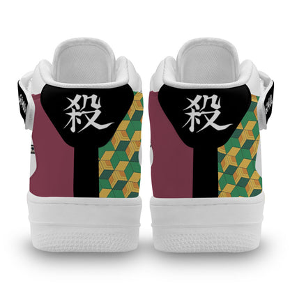 Giyu Tomioka Sneakers Air Mid Custom Anime Shoes