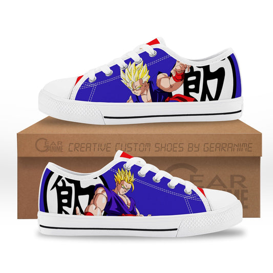 Gohan Adult SSJ Sneakers Anime Low Top Shoes