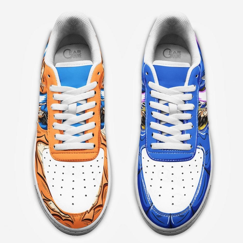 Goku and Vegeta Low Sneakers NAF08