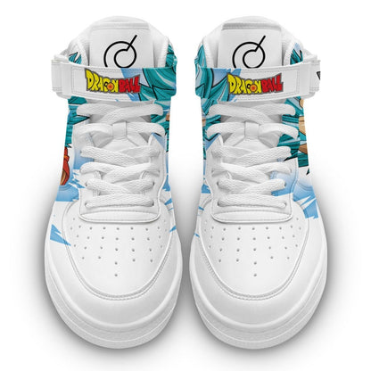 Goku and Vegeta Whis Air Mid Shoes