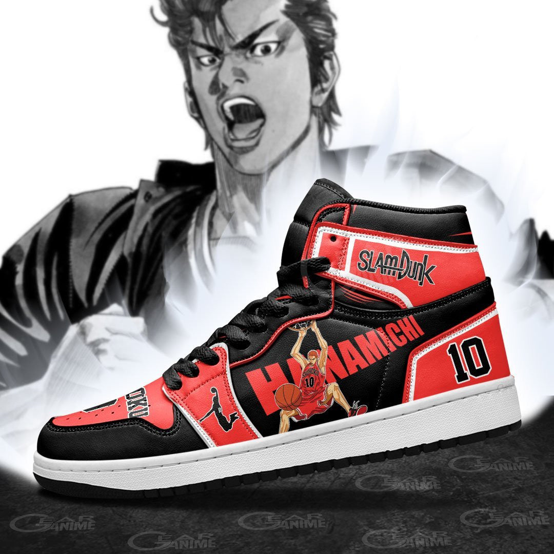 Hanamichi Sakuragi Sneakers Custom Anime Slam Dunk Shoes