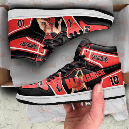 Hanamichi Sakuragi Sneakers Custom Anime Slam Dunk Shoes