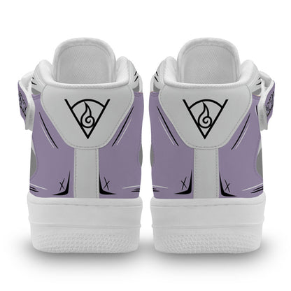 Hinata Hyuga Anime Custom Sneakers – Naruto Air Mid Shoes