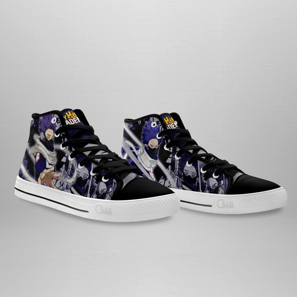 Hitoshi Shinso High Top Shoes Custom Anime Sneakers