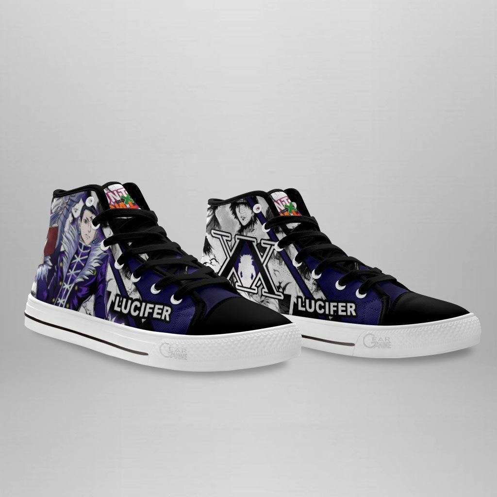 Hunter x Hunter Feitan High Top Shoes Custom Manga Anime Sneakers