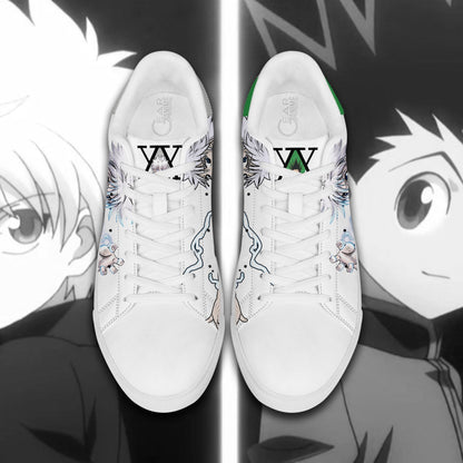 Hunter x Hunter Gon and Killua Skate Shoes Custom Anime Shoes