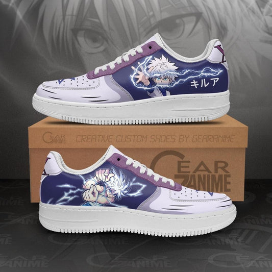 Hunter x Hunter Killua Zoldyck Sneakers Custom Anime Shoes