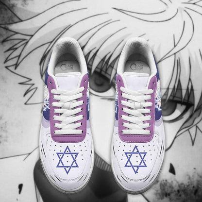 Hunter x Hunter Killua Zoldyck Sneakers Custom Anime Shoes