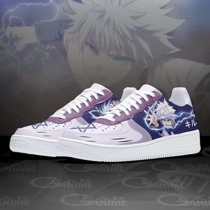 Hunter x Hunter Killua Zoldyck Sneakers Custom Anime Shoes