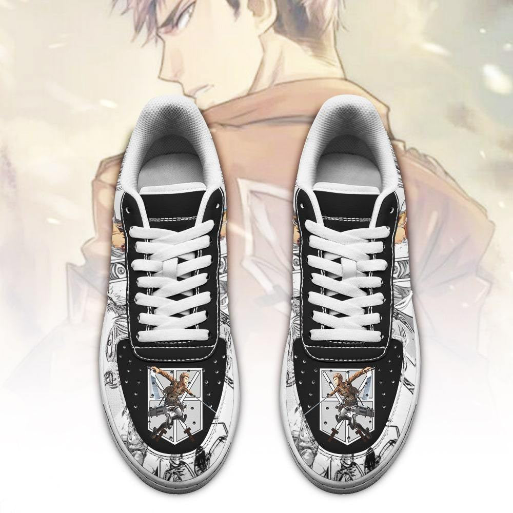 Jean Kirstein Sneakers Custom Anime Shoes Mixed Manga