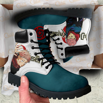 Jujutsu Kaisen Yuji Itadori Boots Shoes Anime NTT0512