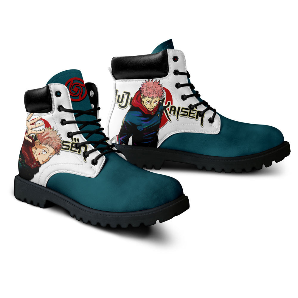 Jujutsu Kaisen Yuji Itadori Boots Shoes Anime NTT0512