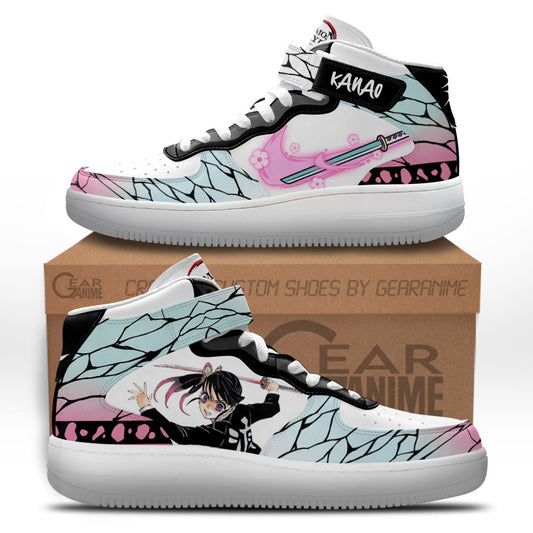 Kanao Sneakers Air Mid Custom Anime Shoes