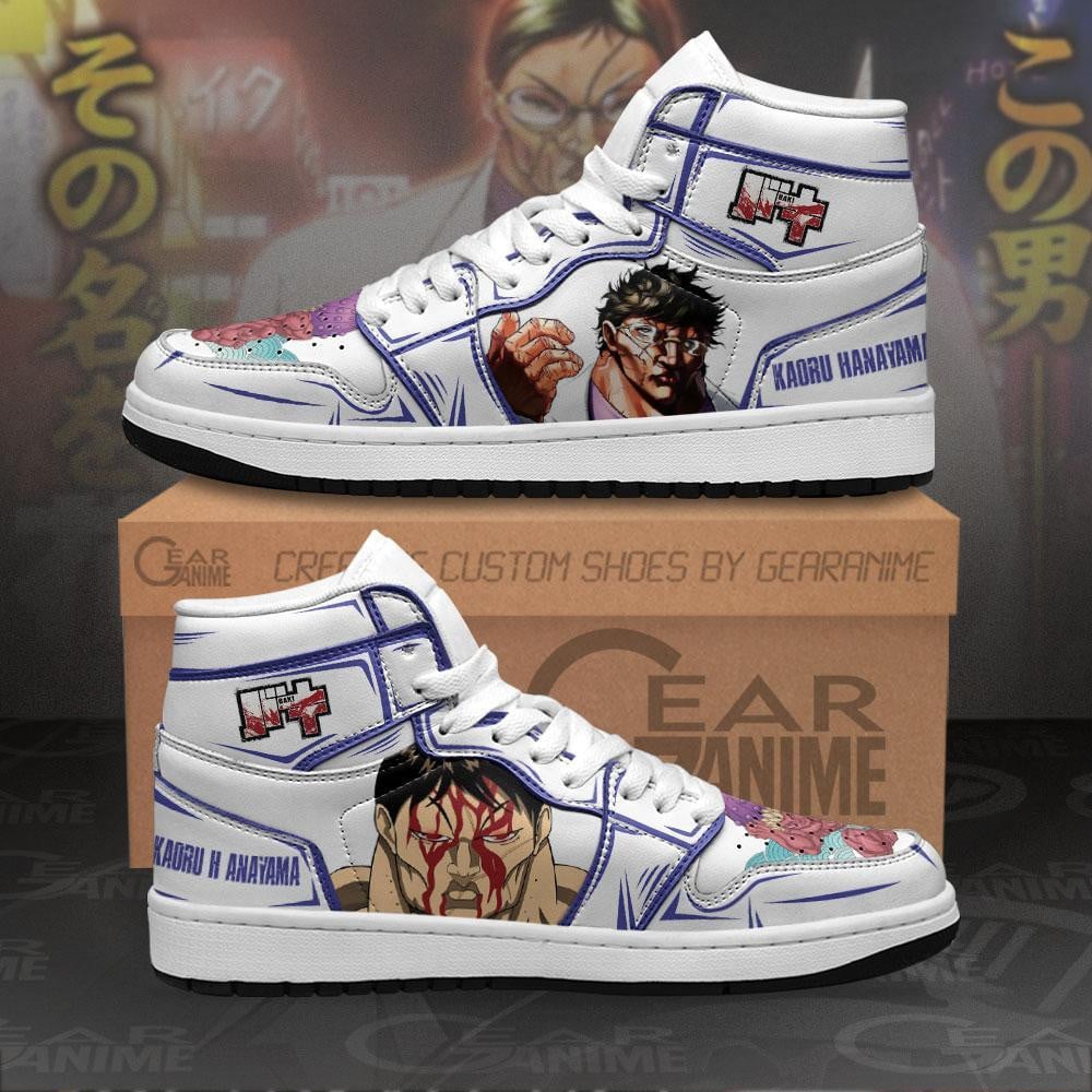 Kaoru Hanayama J1 Sneakers Anime Baki MN08