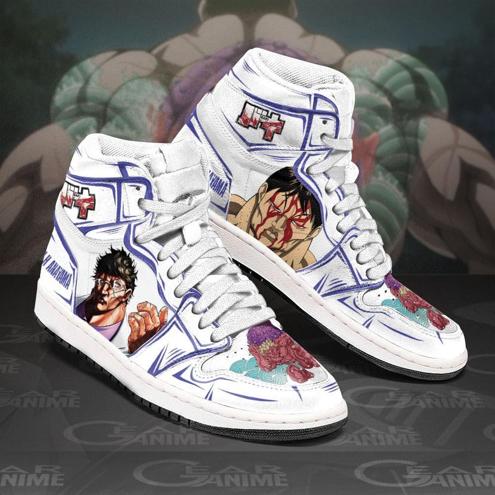 Kaoru Hanayama J1 Sneakers Anime Baki MN08