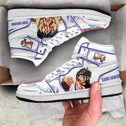 Kaoru Hanayama J1 Sneakers Anime Baki MN08