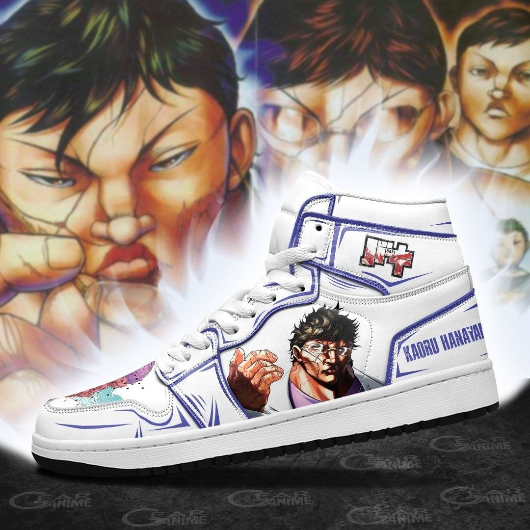 Kaoru Hanayama J1 Sneakers Anime Baki MN08