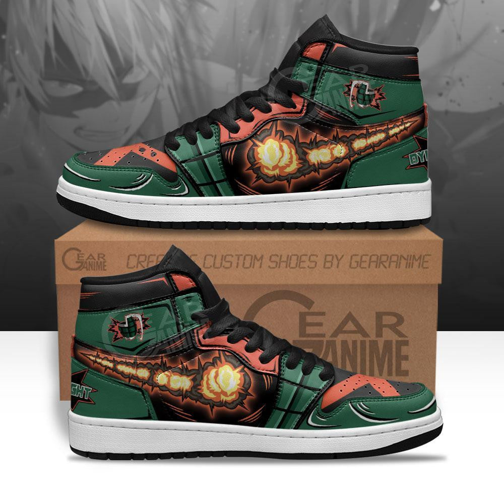 Katsuki Bakugo Sneakers Custom Dynamight Anime Shoes