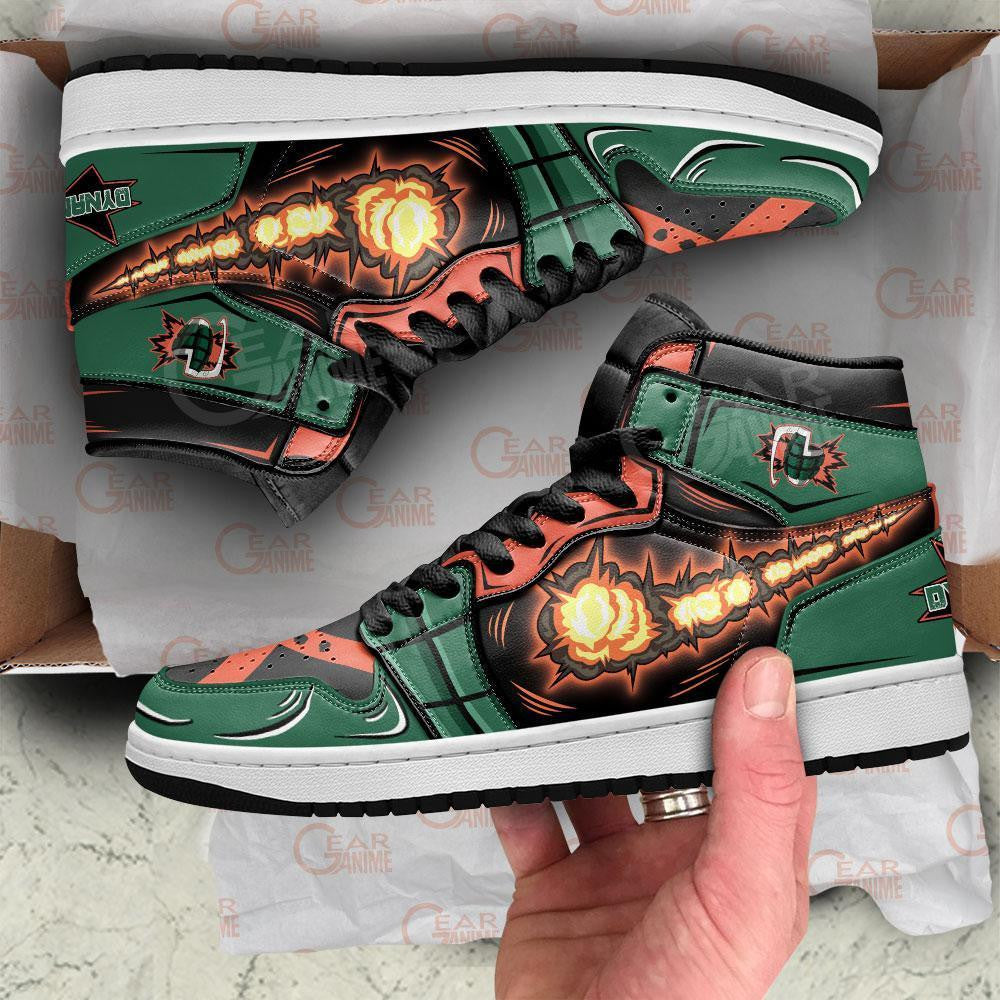 Katsuki Bakugo Sneakers Custom Dynamight Anime Shoes