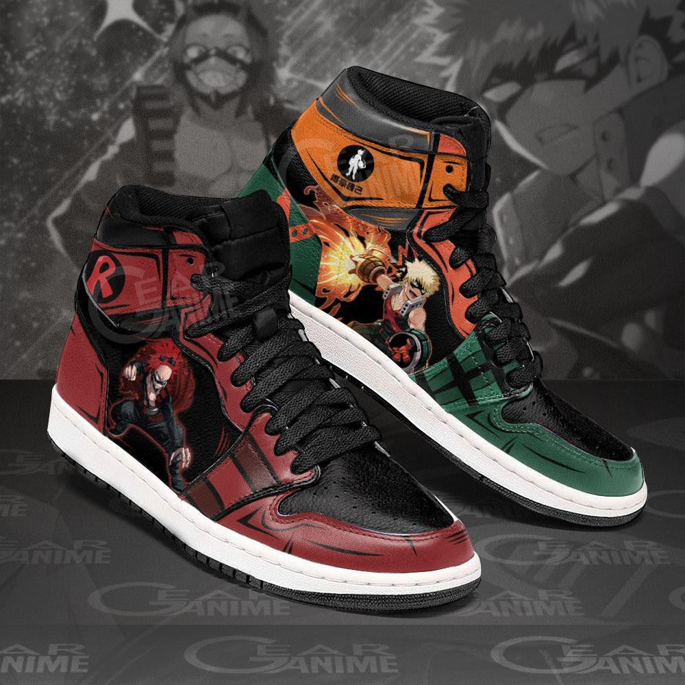 Katsuki Bakugo and Eijiro Kirishima Sneakers Shoes