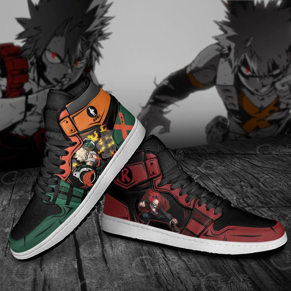 Katsuki Bakugo and Eijiro Kirishima Sneakers Shoes