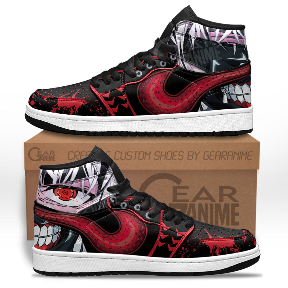 Ken Kaneki Sneakers Tokyo Ghoul Custom Anime Shoes