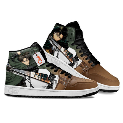 Levi Ackerman Anime Shoes Custom Sneakers