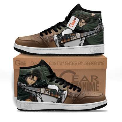 Levi Ackerman Anime Shoes Custom Sneakers