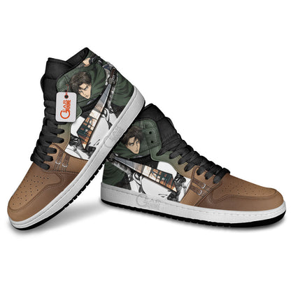 Levi Ackerman Anime Shoes Custom Sneakers