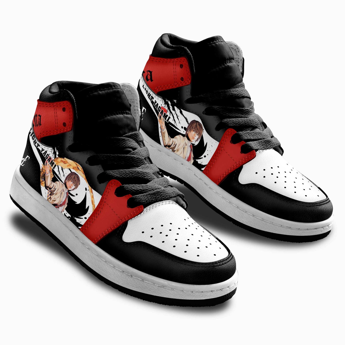 Light Yagami Kids Sneakers Dnote Anime Shoes For Kids