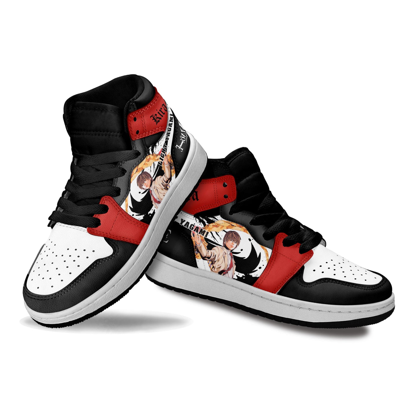 Light Yagami Kids Sneakers Dnote Anime Shoes For Kids