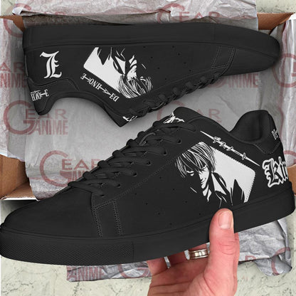 Light Yagami Skate Shoes Dnote Custom Anime Shoes PN11