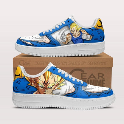 Majin Vegeta Air Force Low Top Sneakers Anime MN2105