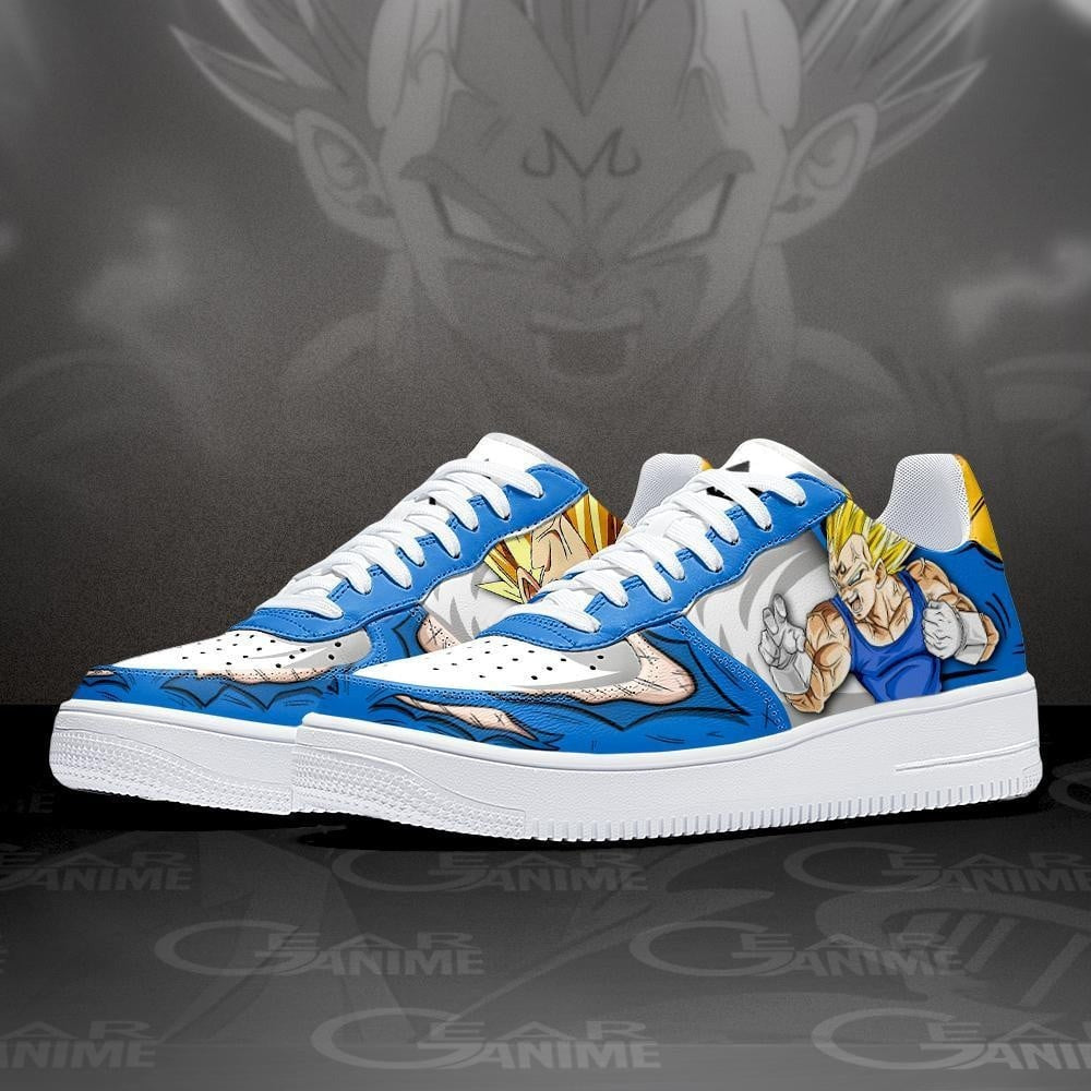 Majin Vegeta Air Force Low Top Sneakers Anime MN2105