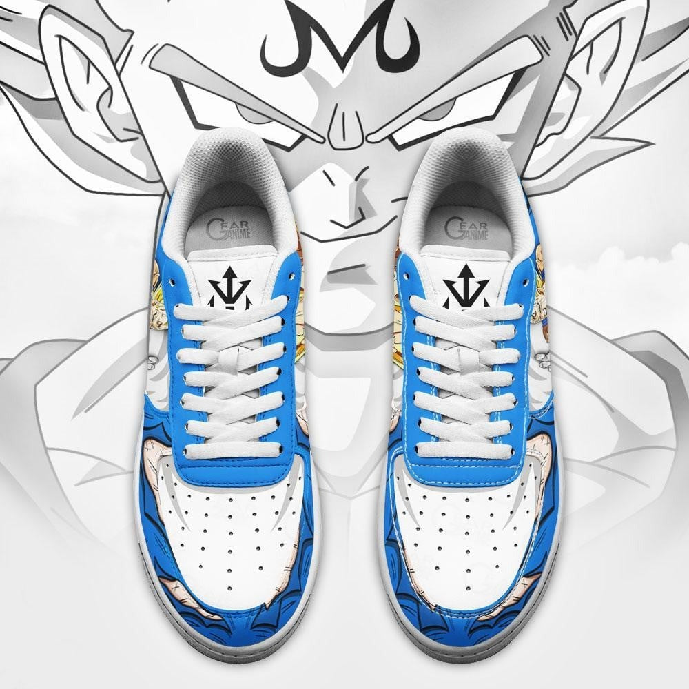 Majin Vegeta Air Force Low Top Sneakers Anime MN2105