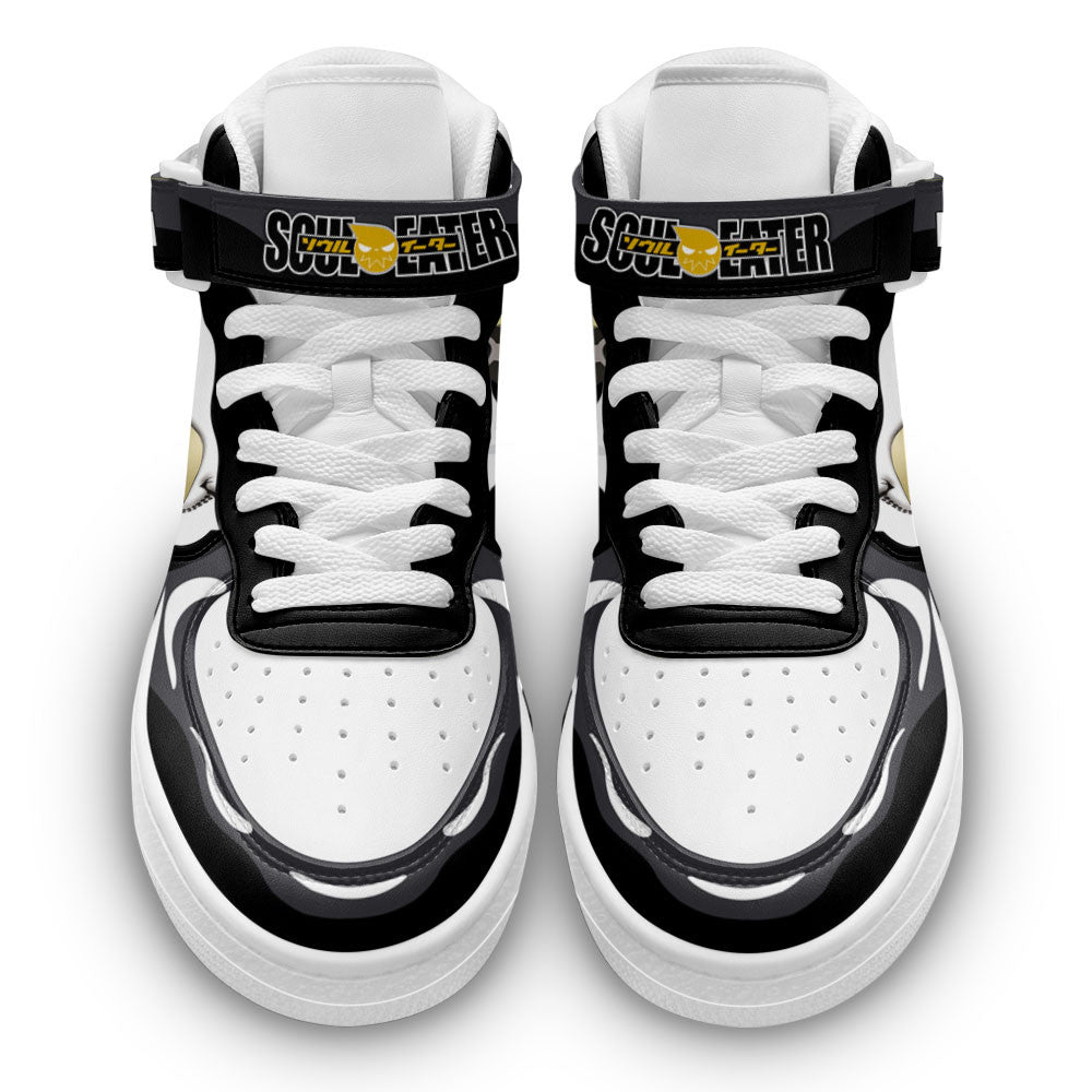 Medusa Sneakers Air Mid Custom Soul Eater Anime Shoes