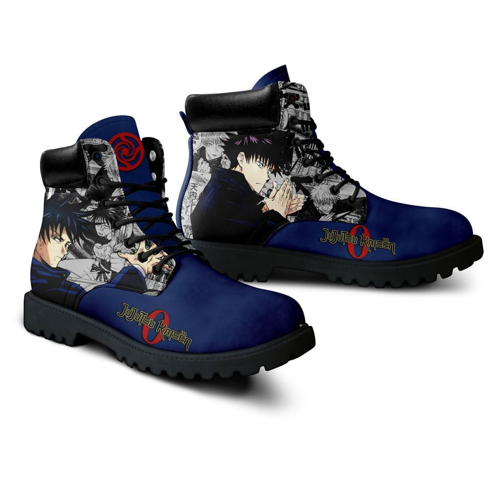 Megumi Fushiguro Boots Shoes Anime Custom NTT111