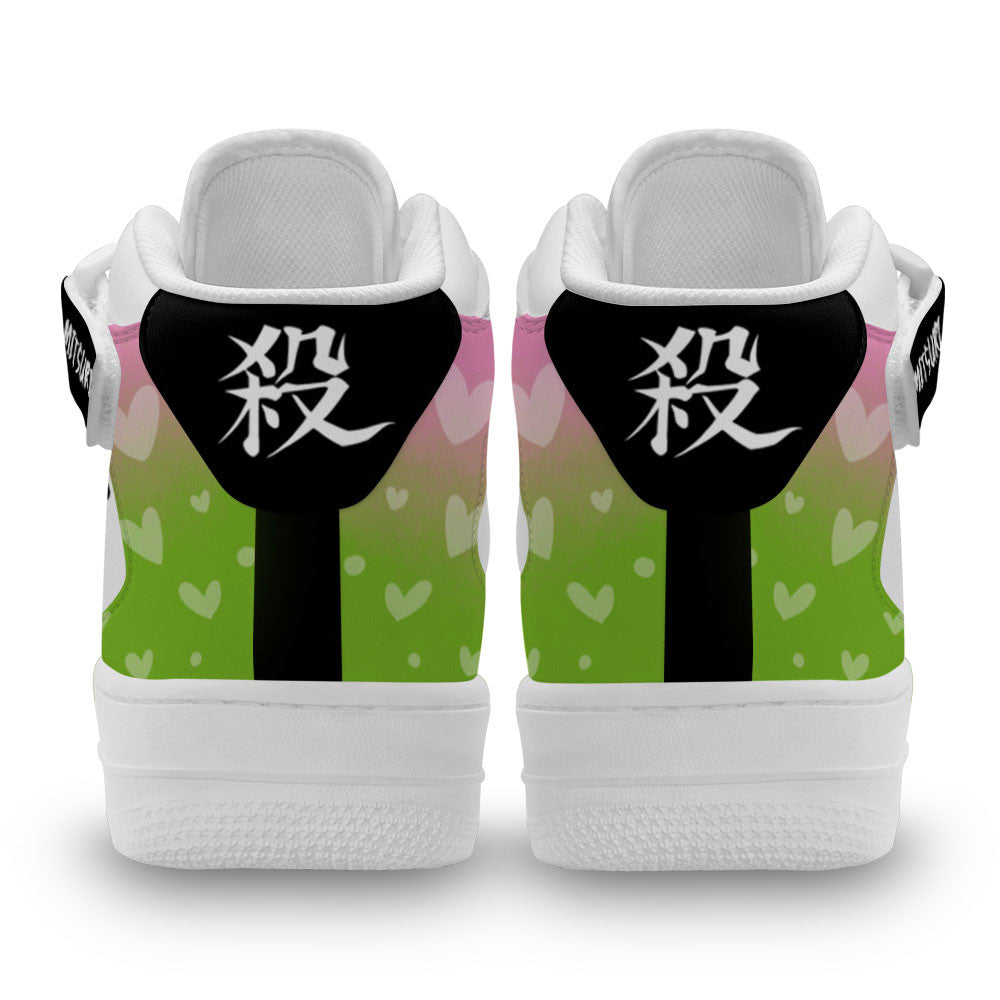 Mitsuri Sneakers Air Mid Custom Anime Shoes