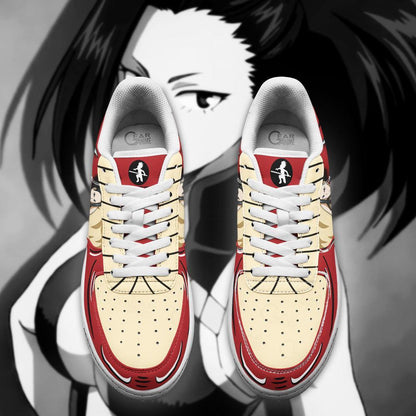 Momo Yaoyorozu Sneakers Custom Anime Shoes