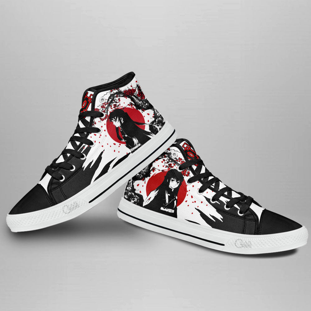 Muichiro High Top Shoes Anime Japan Style