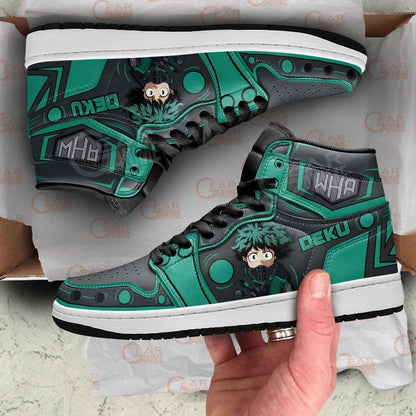 Musketeer Izuku Midoriya Deku Sneakers Anime