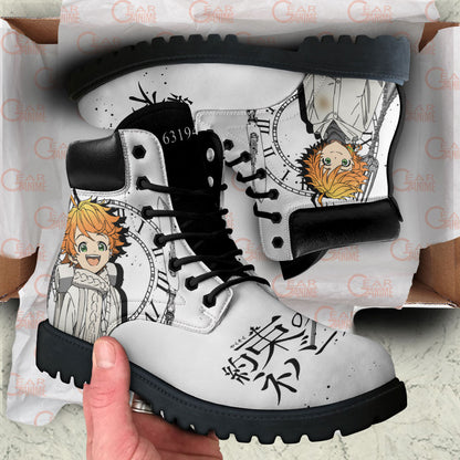 Neverland Emma Boots Shoes Anime Custom MV2811