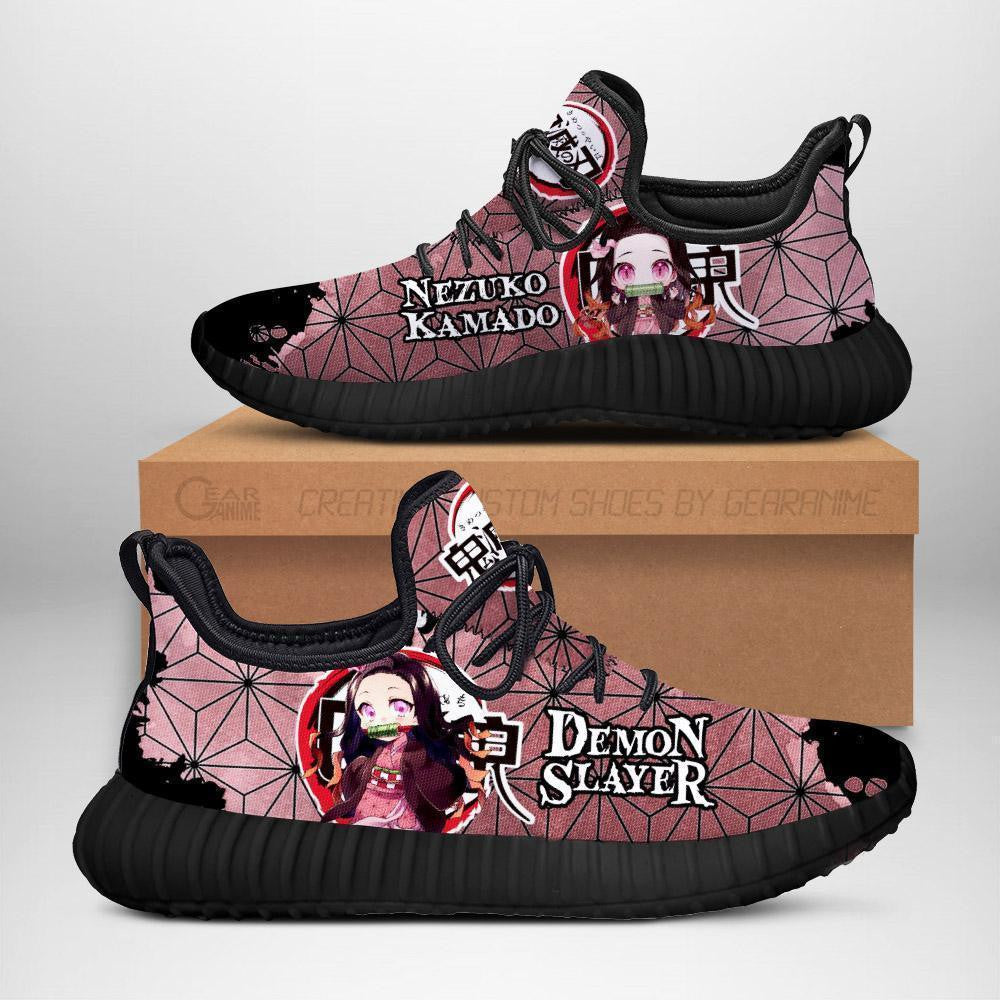 Nezuko Reze Shoes Custom Uniform Anime Sneakers