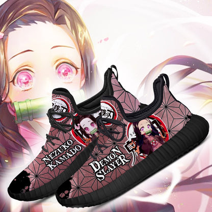 Nezuko Reze Shoes Custom Uniform Anime Sneakers