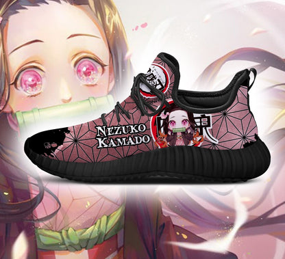 Nezuko Reze Shoes Custom Uniform Anime Sneakers